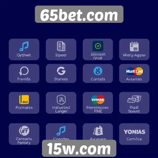 Métodos de pagamento aceitos no 65bet.com